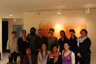 Students of the Tillery Masterclass Series in Boston, MA December 2012.